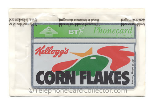 BTA045: Kellogg's Corn Flakes - BT Phonecard