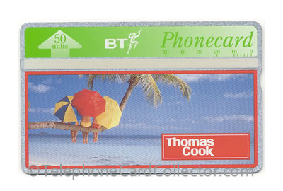 BTA091: Thomas Cook - BT Phonecard