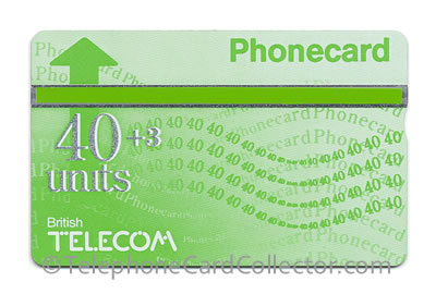 BTD029: 6th Issue 40unit BT Phonecard Definitive - BT Phonecard