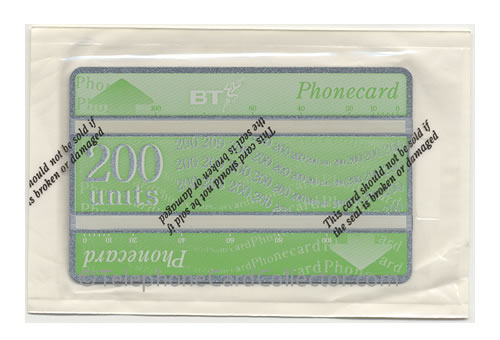BTC048: 9th Issue 200unit BT Phonecard Definitive - BT Phonecard