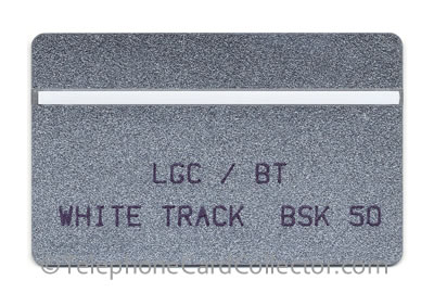 BTE018: LGC / BT Trial Card : White Track BSK 50