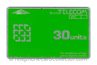 BTE020: 30unit Definitive Trial Card