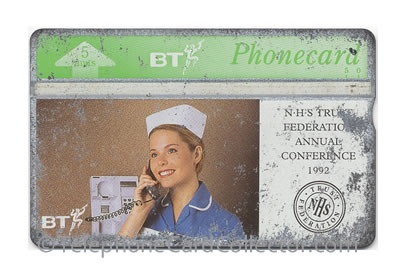 BTI037: NHS Trust Conference - BT Phonecard