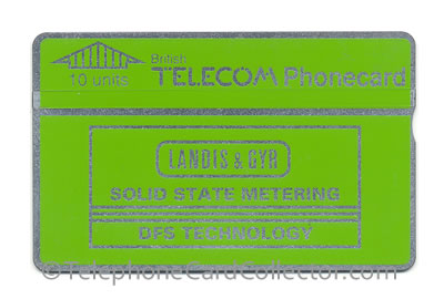 BTP004: Landis & Gyr - DFS Technology - BT Phonecard