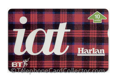 BTP387: IAT Harlan (2) - BT Phonecard