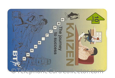 BTP432: Landis & Gyr Kaizen (Gold Card) - BT Phonecard