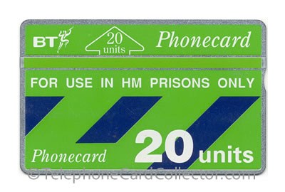 Prisons Only BT Phone Card 