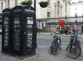 New World Payphone's and BT K6 Telephone Boxes in London