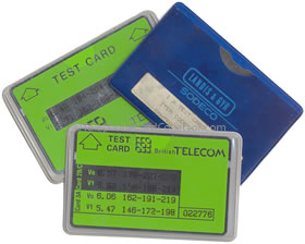 British Telecom (BT) Test Cards